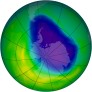 Antarctic Ozone 2007-10-17